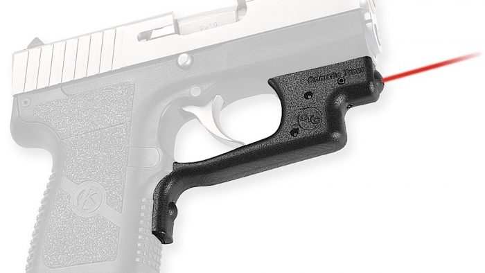 Crimson Trace 0124101 Laserguard  Fits Kahr Arms CT/PM/C/P/TP/CW, Red Laser Black Polymer