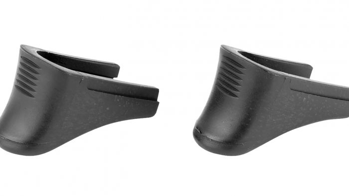Pearce Grip PGLCP Grip Extension  made of Polymer with Black Finish & 1/2" Gripping Surface for 380 ACP Ruger LCP & LCP II 2 Per Pack