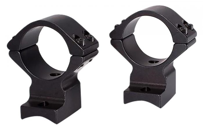 Talley 950706 Scope Mount/Ring Combo  Black Anodized 1" Tube Weatherby Mark V High Rings Non-Magnum Action