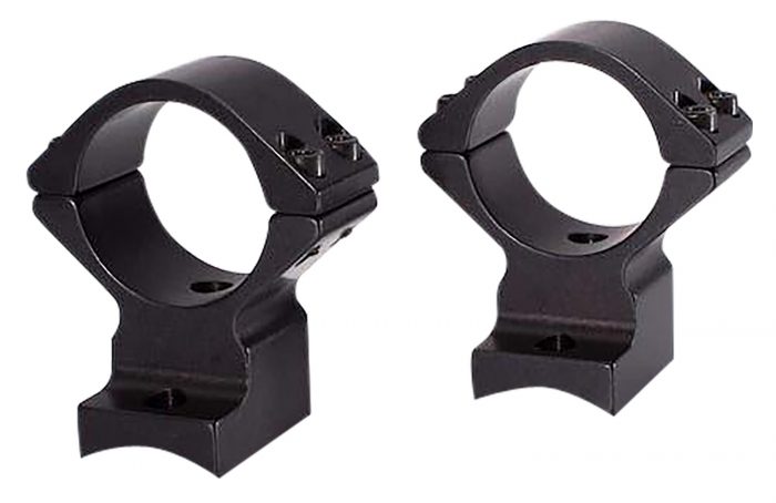 Talley 940705 Scope Mount/Ring Combo  Black Anodized 1" Tube Weatherby Mark V Medium Rings Magnum Action