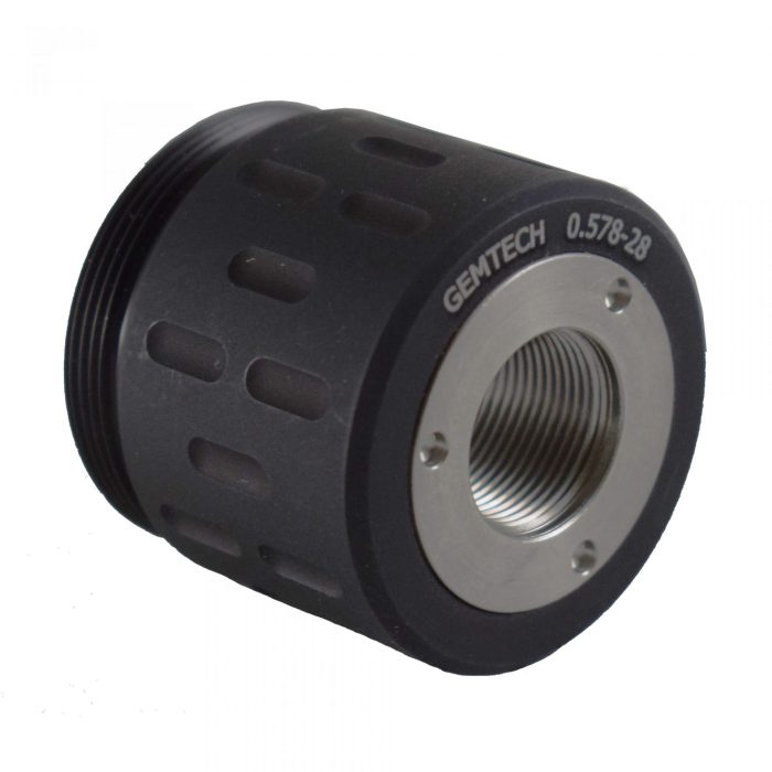 GEMTECH ADAPTER GM-45/BLACKSIDE 1/2-28