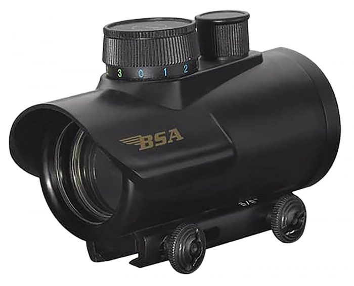 BSA HMRGBD30CP 30 MM Red, Green, Blue Dot  Matte Black 1 x 30 mm 5 MOA Dot