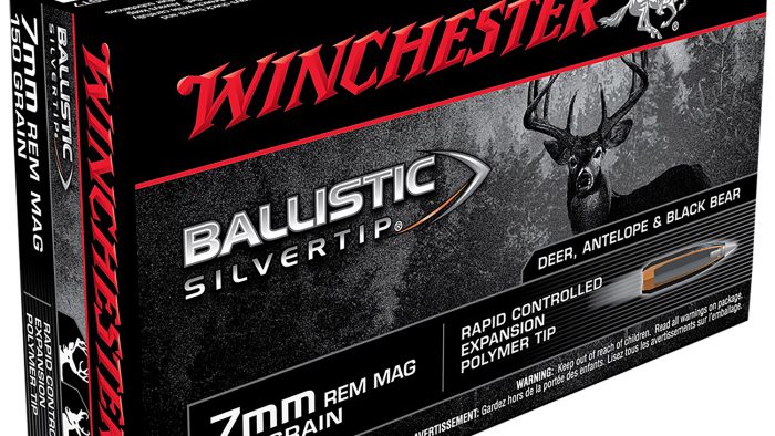 Winchester Ammo SBST7 Ballistic Silvertip  7mmRemMag 150gr Rapid Controlled Expansion Polymer Tip 20 Per Box/10 Case