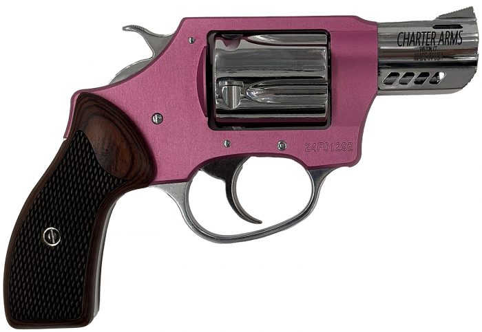 CHARTER ARMS COYOTE 380ACP PINK/SS 2" 5RD