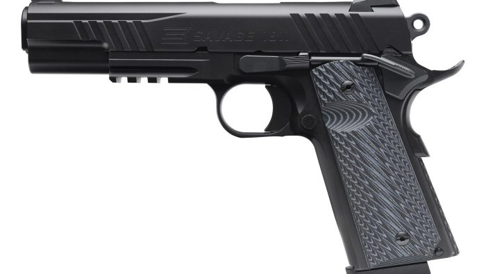 SAVAGE ARMS 1911 GOVT 9MM BLK/BLK RAIL