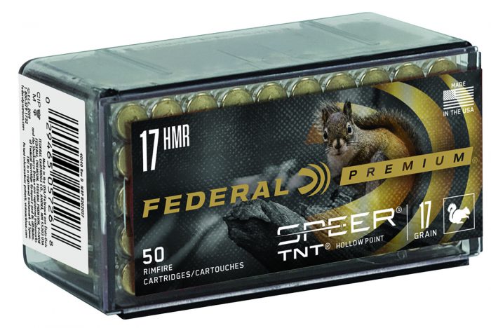 Federal P770 Premium Varmint & Predator 17HMR 17gr Speer TNT Jacketed Hollow Point 50 Per Box/60 Case