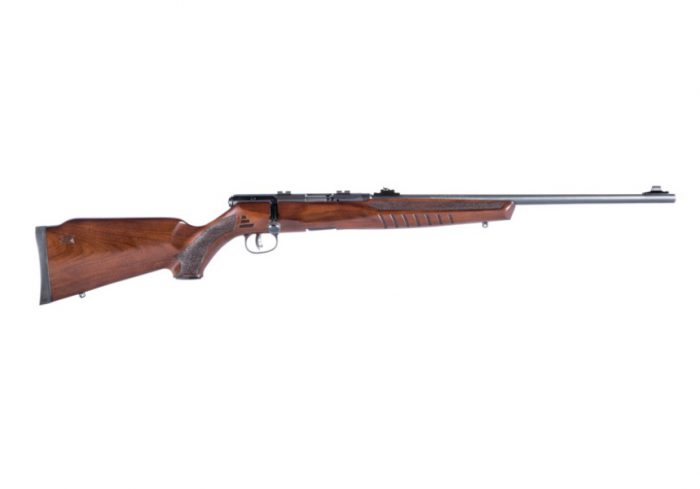 SAVAGE ARMS B17 17HMR BLK/WD SPORT BBL 21"