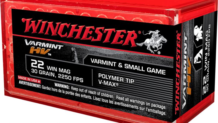 Winchester Ammo S22M2PT Varmint HV  22WMR 30gr Hornady V Max 50 Per Box/20 Case