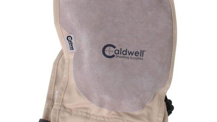 Caldwell 330110 Recoil Shield Super Mag Plus Tan Cloth w/Leather Pad