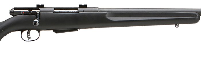 Savage Arms 19155 25 Walking Varminter Full Size 223 Rem 4+1 22" Matte Black Heavy Barrel, Matte Black Carbon Steel Receiver Drilled & Tapped, Matte Black Fixed Varmint Synthetic Stock, Right Hand
