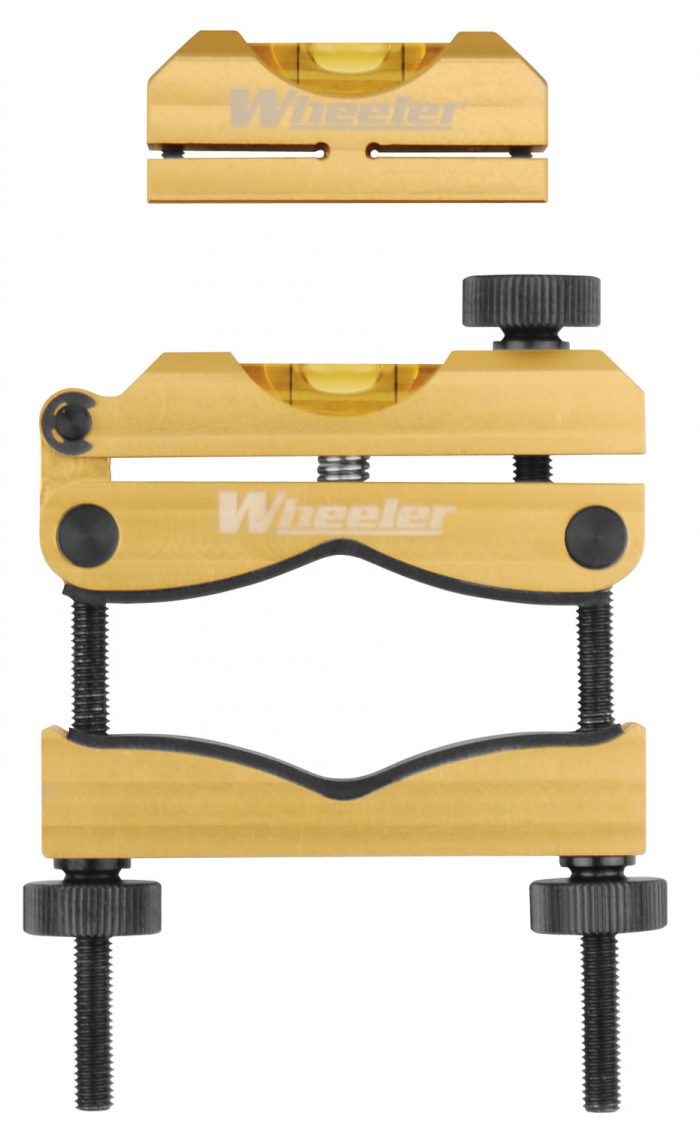 Wheeler 119050 Pro Reticle Leveling System Black/Yellow Aluminum Universal
