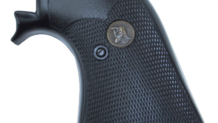 Pachmayr 03137 Presentation Grip Checkered Black Rubber for Ruger Blackhawk (New Model)