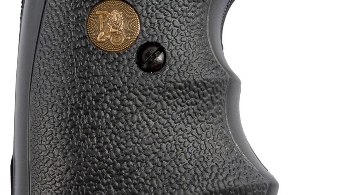 Pachmayr 05067 Gripper Grip Checkered Black Rubber with Finger Grooves for Ruger Super Blackhawk