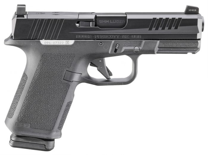 RUGER RXM 9MM BLK/BLK 15+1 4" AS