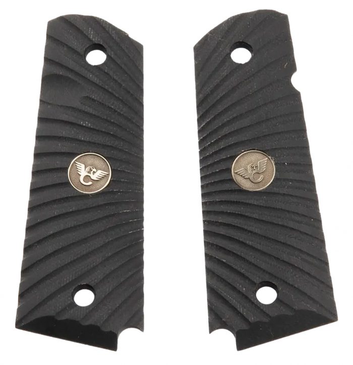 Wilson Combat 351AAFS Grip Panels 1911 Starburst G-10 Black