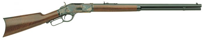Taylors & Company 550172 1873 Sporting Leaver Action 45 Colt (LC) Caliber with 10+1 Capacity, 20" Blued Octagon Barrel, Color Case Hardened Metal Finish & Walnut Stock Right Hand (Full Size)