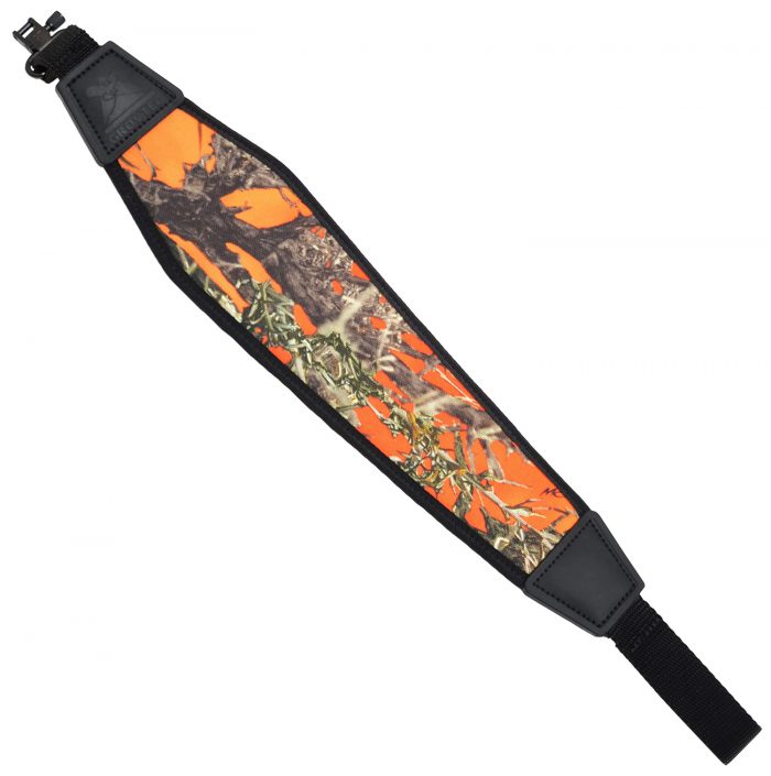 GrovTec US Inc GTSL32 GT  TrueTimber Blaze Orange Nylon 48" OAL Adjustable Rifle/Shotgun