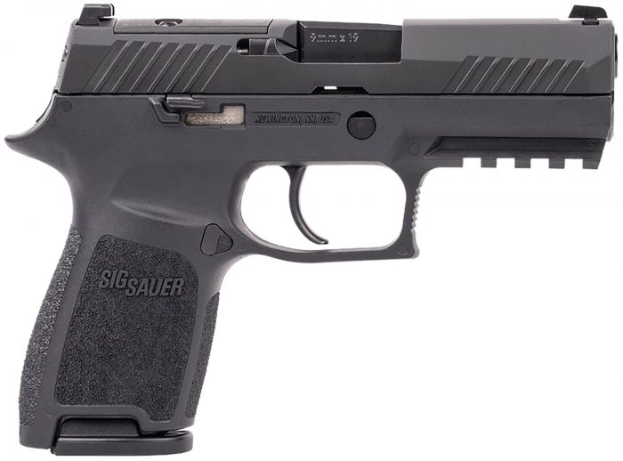 SIG SAUER P320 CMPCT 9MM NIT 15+1 OR