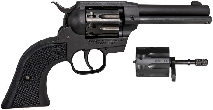 DIAMONDBACK FIREARMS SIDEKICK 22LR/22M BLK 4.5" 9RD