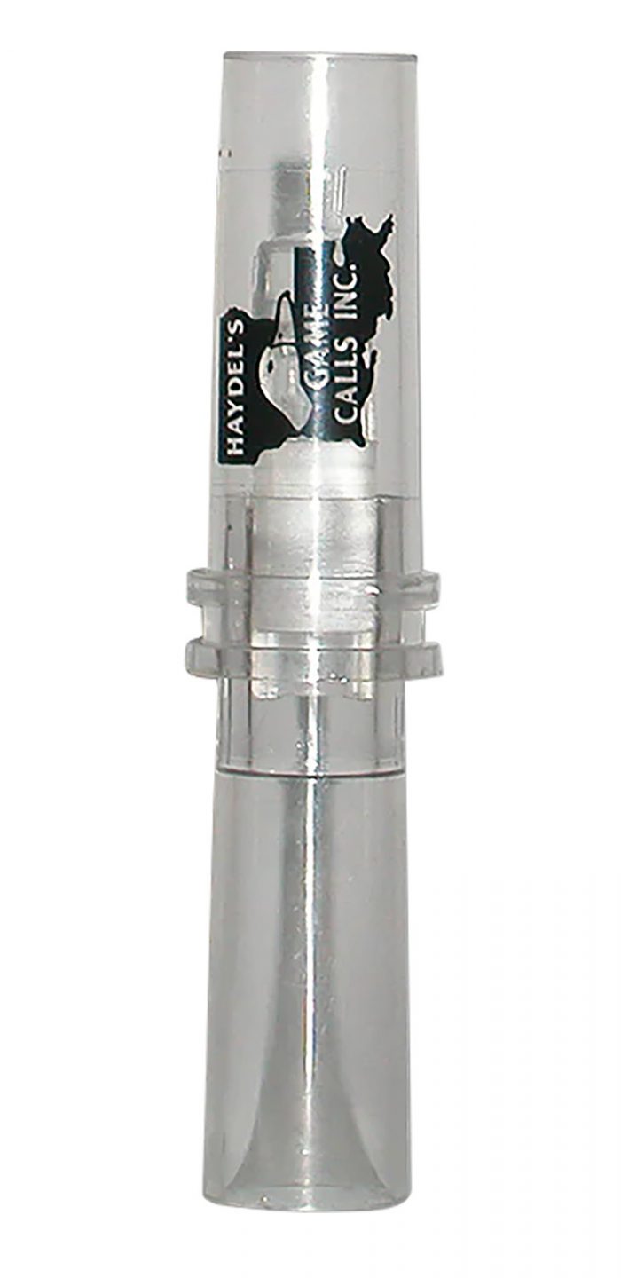 Haydel's Game Calls XLS83 Avian Extra Loud Open Call Specklebelly Sounds Attracts Geese Clear Polycarbonate