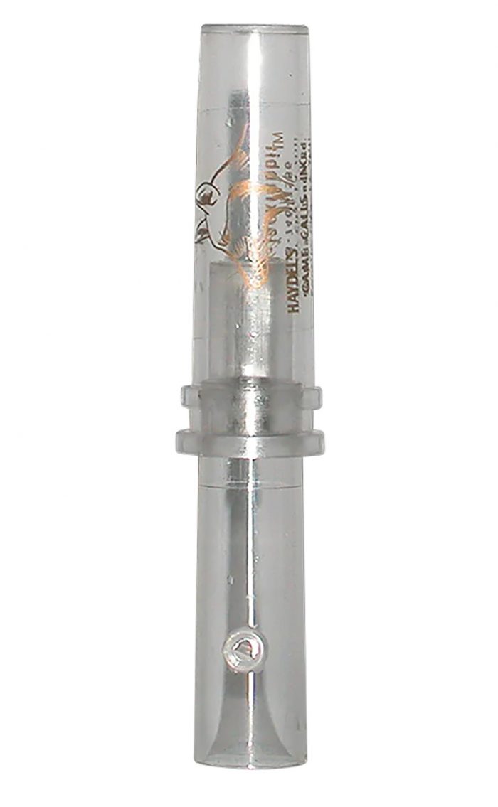 Haydel's Game Calls GHC Government Hunter  Open Call Cottontail/Jackrabbit Sounds Attracts Predators Clear Acrylic