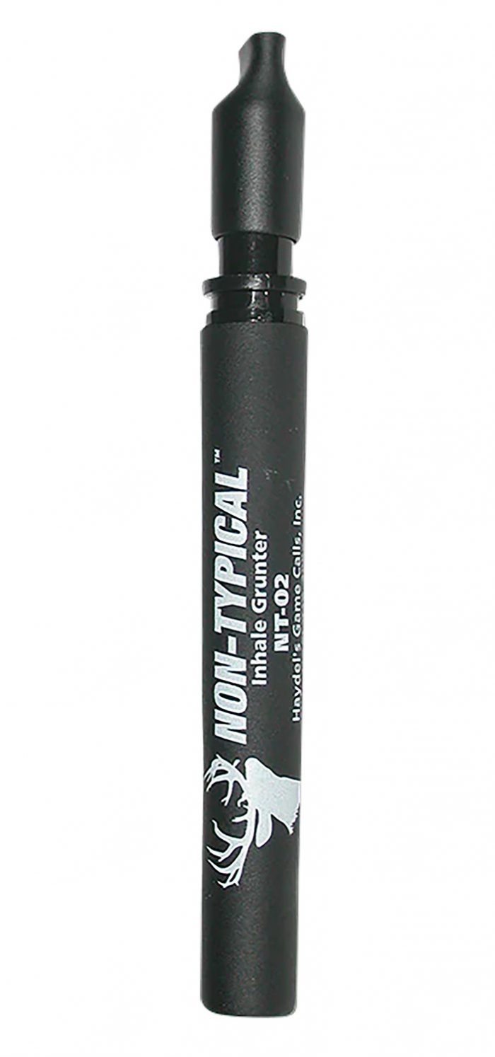 Haydel's Game Calls NT02 Non-Typical  Grunter Call Attracts Deer Black Rubber
