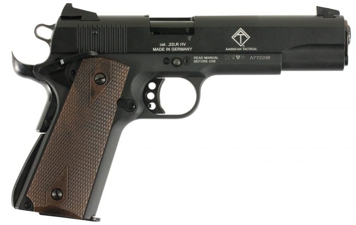 AMERICAN TACTICAL INC GSG M1911 22LR BL/WD 5" 10+1