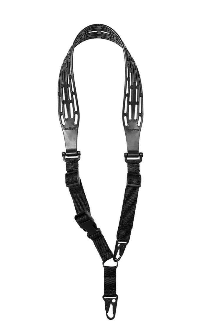 Limbsaver 12139 Tactical Sling Black Nylon w/ 48" OAL 1" W & Adjustable One-Two Point Design