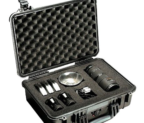 Pelican 1500000110 Protector Case Black Polypropylene Holds Handgun