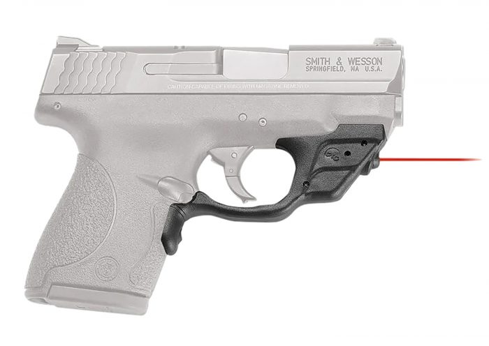Crimson Trace 0135601 Laserguard  S&W M&P Shield/Shield M2.0, Red Laser Black Polymer