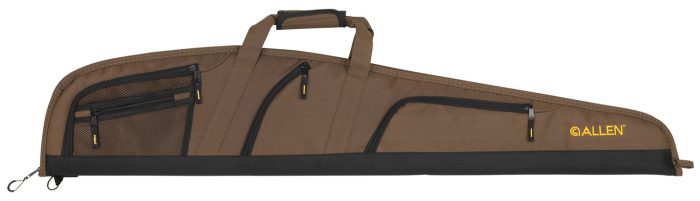 Allen 99546 Daytona Rifle Case Scoped Rifle Case 46" Mocha Brown Endura w/Black Trim, Accessory Pockets, Adjustable Sling & Easy Clean Lining