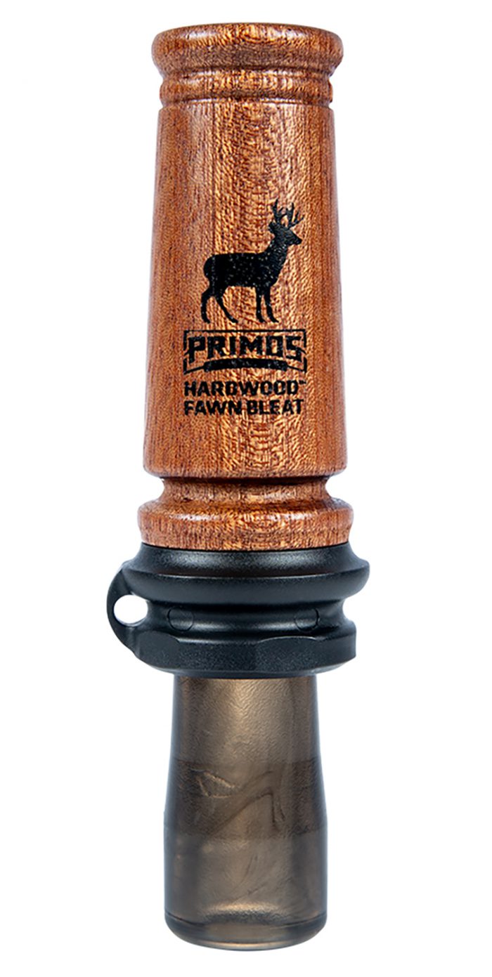 Primos 721 Hardwood Fawn Bleat Open Call Fawn Sounds Attracts Deer Brown Hardwood