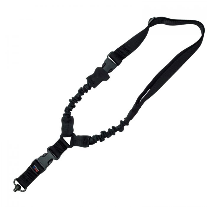 GrovTec US Inc GTSL52 Single Point  Black Elastic Bungee Rifle/Shotgun