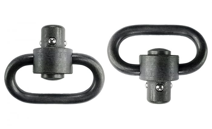 GrovTec US Inc GTSW288 Heavy Duty  1.25" Push Button Black Manganese Phosphate Steel