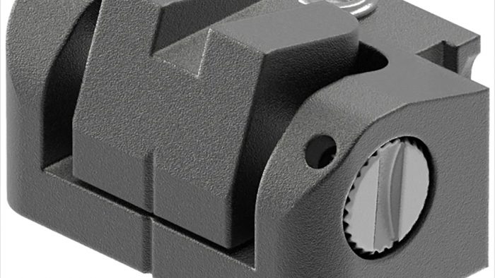 Leupold 120058 DeltaPoint Pro Rear Iron Sight Co-Witness, Black Aluminum