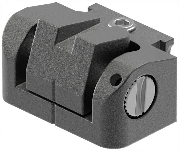Leupold 120058 DeltaPoint Pro Rear Iron Sight Co-Witness, Black Aluminum