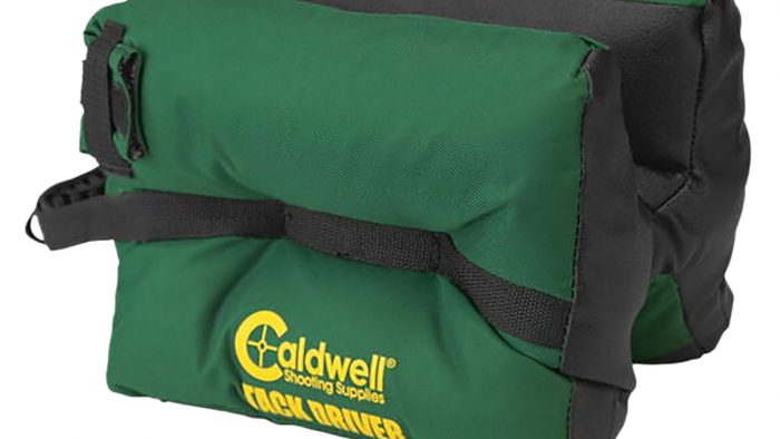 Caldwell 569230 Tack Driver  Prefilled Green Nylon Front and Rear Bag