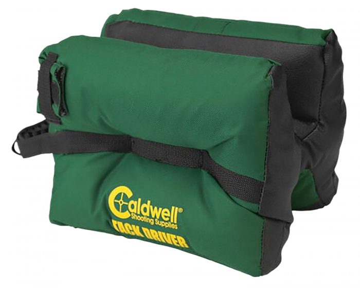 Caldwell 569230 Tack Driver  Prefilled Green Nylon Front and Rear Bag