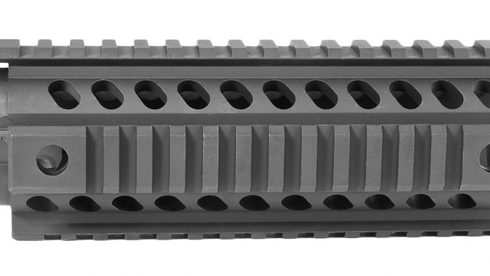 Mission First Tactical TMARCIRS Tekko Drop-In Rail Aluminum Black Anodized 7" L For Carbine