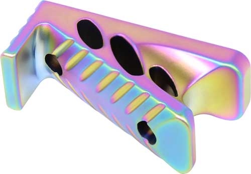 GUNTEC AR15 MICRO ANGLE GRIP - RAINBOW PVD COATED