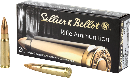 S&B 7.62X39 124GR FMJ - 20RD 30BX/CS