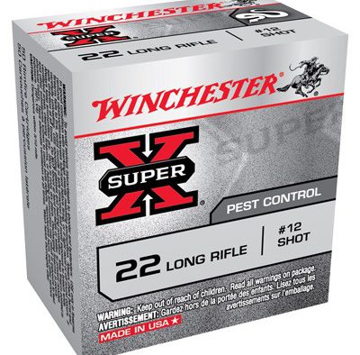 WINCHESTER SUPER-X SHOTSHELL - 22LR #12 SHOT 50RD 100BX/CS