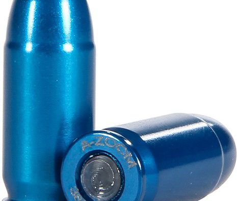 A-ZOOM METAL SNAP CAP BLUE - .380ACP 10-PACK