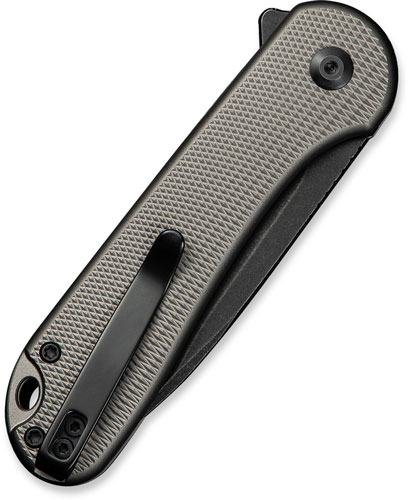 CIVIVI KNIFE ELEMENTUM II 2.9" - DAIMOND PATTERN GRAY/BLACK