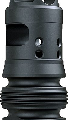 LANTAC DRAGON MUZZLE BRAKE 9MM - 1/2-28 DEAD AIR XENO MOUNT