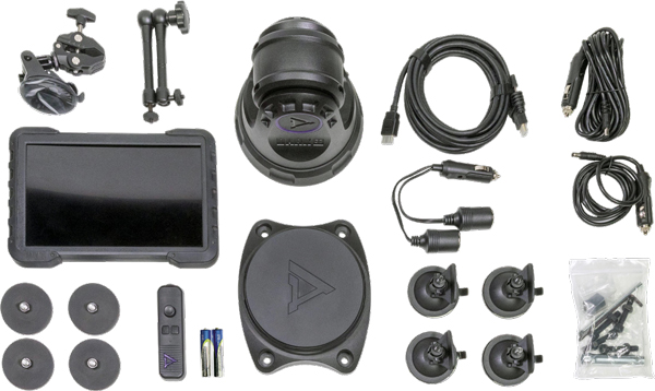 DARK30 THERMAL PTZ 384 CAMERA - 384X288 KIT 10" SCREEN