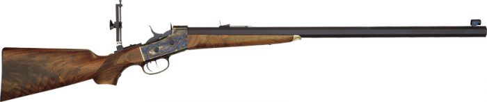 PEDERSOLI "JOHN BODINE" 45-70 - ROLLING BLOCK 30" WALNUT