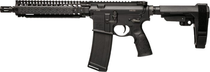 DANIEL DEF PISTOL MK18 W/BRACE - 5.56X45 1.03" 32RD BLACK