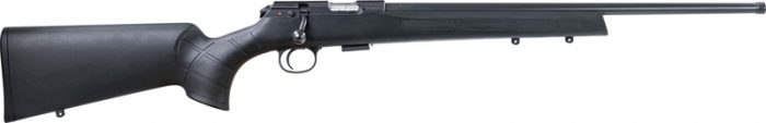 CZ 457 AMERICAN 17 HMR 20.5" - THREADED BLACK STOCK