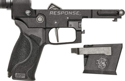 S&W RESPONSE 9MM PCC RIFLE - FLEXMAG KITS 23RD ADJ STK BLK